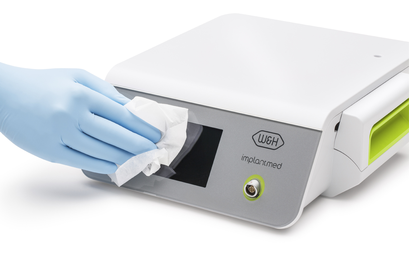 W&H Implantmed Plus SI-1023, Chirurgie-Einheit, ultrakurzer DC-Motor EM-19