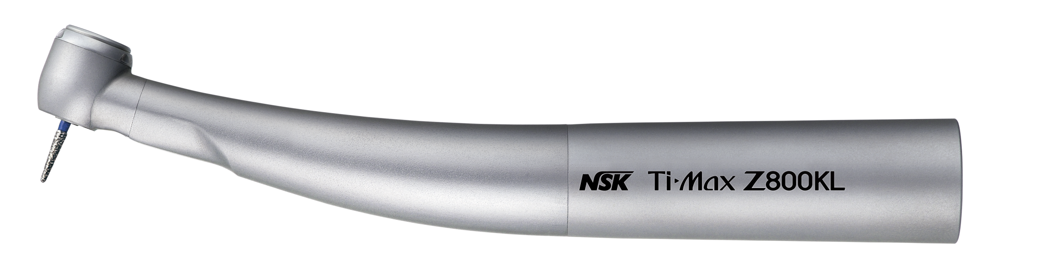 NSK Ti-Max Z800KL, Mini-Lichtturbine, 21 Watt, KaVo MULTIflex-Anschluss  -  4-fach Spray, Druckknopfspannzange, Keramik-Kugellager, Microfilter, kratzfest  | Art.Nr.:  P1112