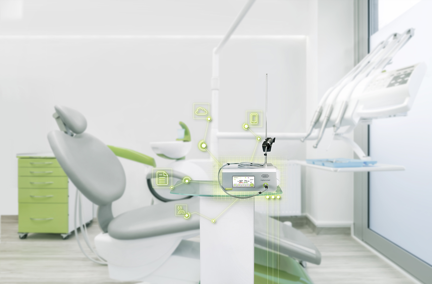 W&H Implantmed Plus SI-1023, Chirurgie-Einheit Set-3 (Spezieller Abverkauf!)